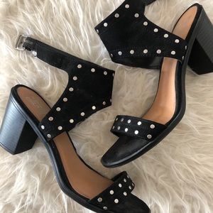 SOLD ELSEWHERE - DV Black Studded Heel